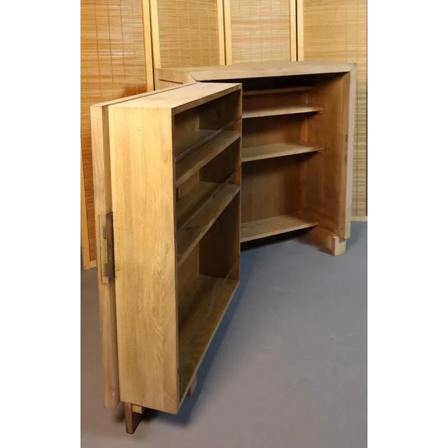 Oak Bar Cabinet, 1950s For Sale - Image 11 of 12