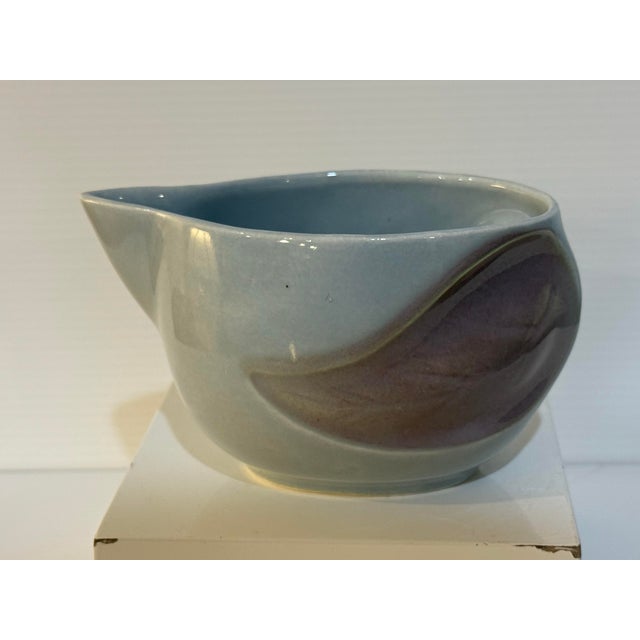 Mid 20th Century Laurentian Pottery “Tundra” Quebec Canadian Syrup Jug 3” T For Sale In Phoenix - Image 6 of 12