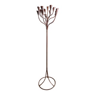 Studio Made Floor Candelabra For Sale
