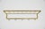 Very Elegant Golden 8-Edge Wall Coat Rack in Hollywood Regency Style, 1960s Discreet and elegant, it floats on the wall....