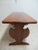 Vintage Solid Teak Mid Century High Top Dining Table Bar Custom For Sale - Image 9 of 12
