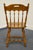 Ethan Allen Heirloom Nutmeg Maple Colonial Early American Spindle Back Dining Side Chair 10-6002 For Sale In Kansas City - Image 6 of 10