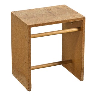 Chipboard Stool by Max Bill, Ulm, 1962 For Sale