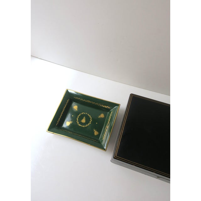 Ceramic French Porcelain Tray Catchall Vide-Poche Jewelry Dish, Mid 20th Century, France For Sale - Image 7 of 10