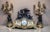Antique French Denière Bronze & Marble Clock Garniture Set - Cherubs, 3-Piece, 19th Century For Sale - Image 13 of 18