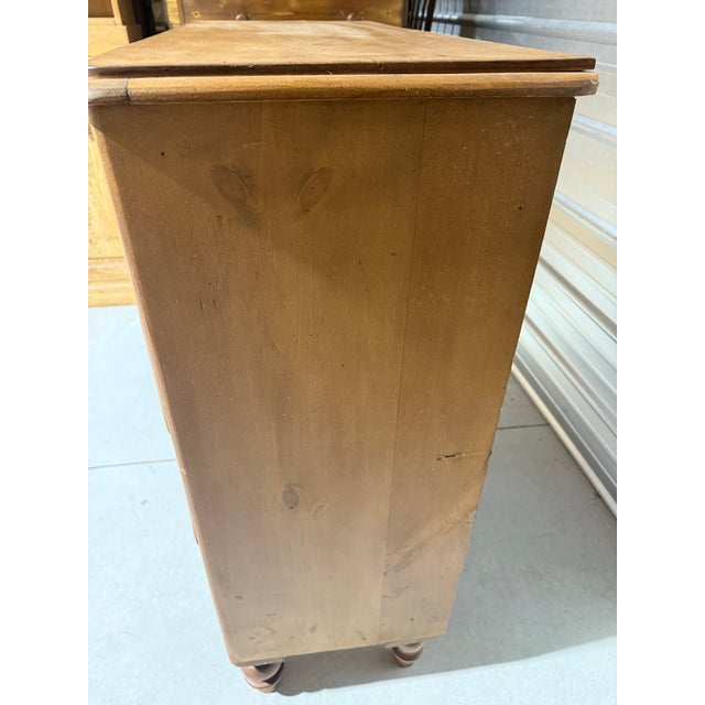 Antique Pine Two Over Three Drawers - Chest of Drawers From England For Sale - Image 13 of 18