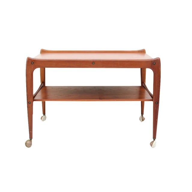 Teak Bar Trolley, Denmark, 1960 For Sale