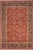 Shabby Chic Agra Tabriz Pak-Persian Red/Blue Wool Rug - 9'2'' X 12'3'' For Sale - Image 9 of 9