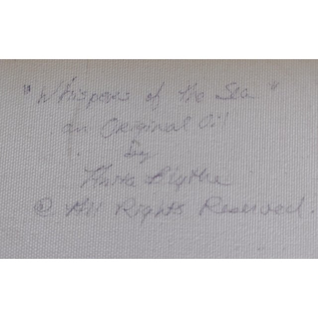 Whispers of the Sea – Original Coastal Oil Painting by Anita Blythe 11 X 14 For Sale - Image 10 of 11