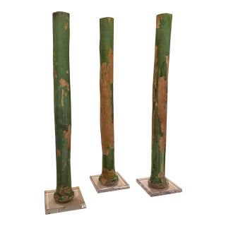 Antique French Terra Cotta Sewer or “Goutiere” - Set of 3 For Sale