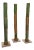Antique French Terra Cotta Sewer or “Goutiere” - Set of 3 For Sale