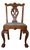 Late 20th Century Maitland Smith Chippendale Style Side Chairs, set of 4 For Sale