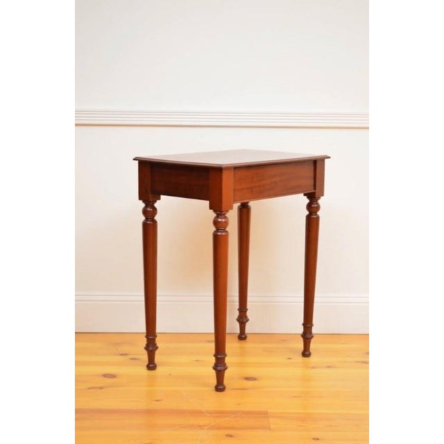 Figured Mahogany Console Table from Druce and Co., 1840 For Sale - Image 3 of 17