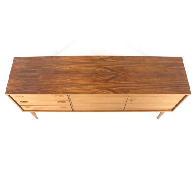 Traditional Mid-Century Sideboard in Veneer from Bartels, 1970s For Sale - Image 3 of 11
