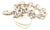 1990s Tiffany & Co Estate Heart Bracelet 7.5" Sterling Silver For Sale