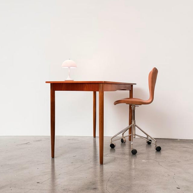 Small Danish Teak Writing Desk, 1960s For Sale - Image 6 of 12