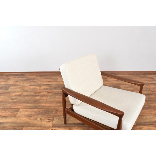 Mid-Century Oak Kolding Armchairs by Erik Wørts for Ikea, 1960s, Set of 2 For Sale - Image 12 of 14