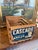 Farmhouse Vintage Cascade Brand Washington Apple Crate With Original Label-Cashmere Fruit Exchange. For Sale - Image 3 of 10