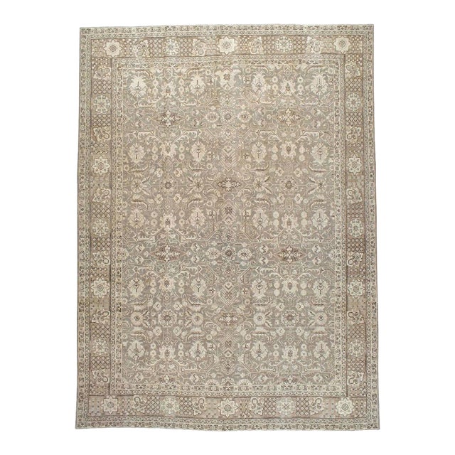 Galerie Shabab Collection Early 20th Century Persian Tabriz Carpet For Sale