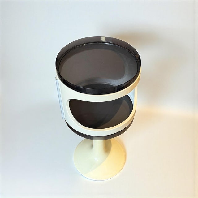 Modular ABS Table with Smoked Trays from Tatay, 1970s For Sale - Image 17 of 18