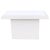 1980's Post Modern White Console Table For Sale - Image 13 of 13