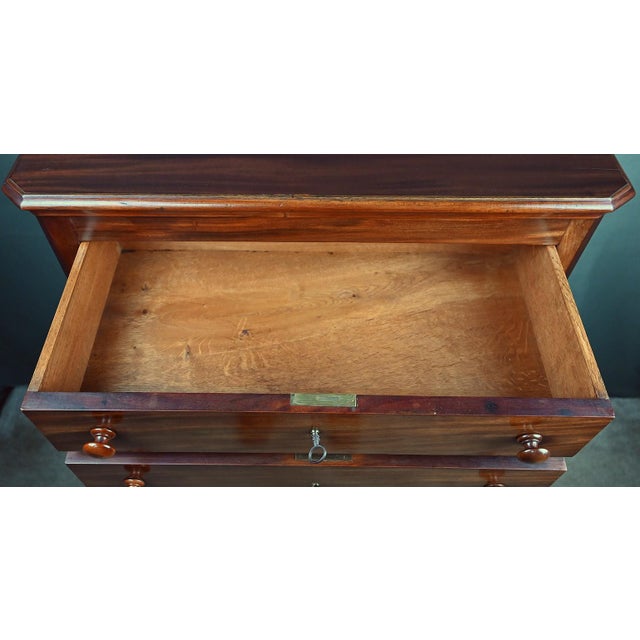 Late 19th Century Mahogany Chest of Drawers For Sale - Image 15 of 18