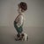 American Vintage Small Boy & Dog Porcelain Figurine Titled “Butch” by Gort For Sale - Image 3 of 6