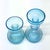 Pale Blue Glass Vases by Oiva Toikka for Nuutajärvi Finland Circa 1960s - A Pair For Sale In Miami - Image 6 of 11