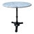 Mid 20th Century Marble Top Bistro Cafe Table For Sale