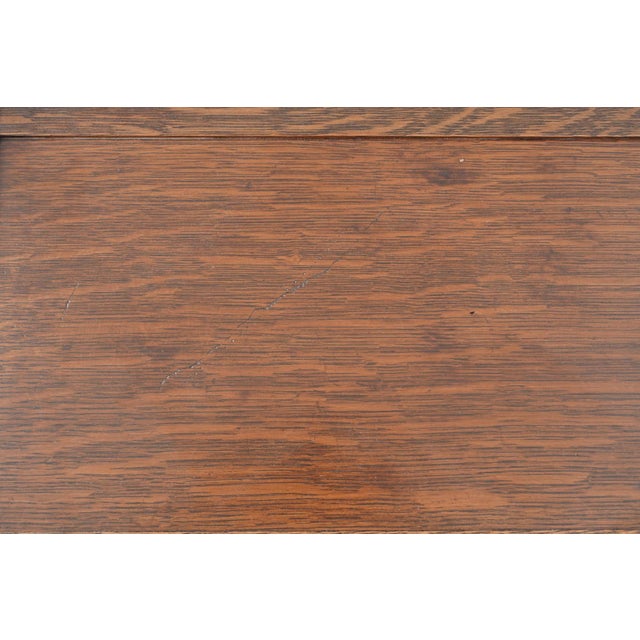 Mid 20th Century Globe Wernicke Art Mission Quarter Sawn Oak Barrister Bookcase For Sale - Image 9 of 12