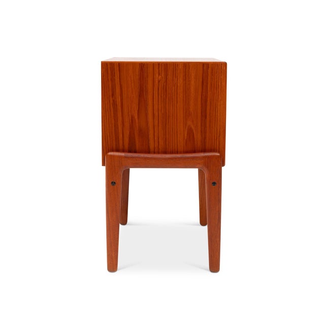 Wood Vintage 1960s Arne Vodder Teak Side Tables for Vamo Sonderborg - Pair For Sale - Image 7 of 18