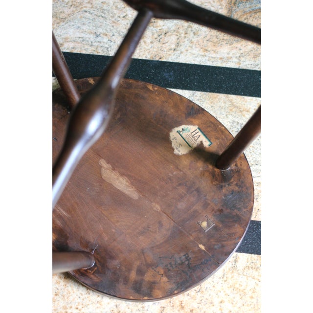 1950s Tripod Stool From Hale of Vermont For Sale - Image 9 of 10