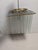 Mid 20th Century Postmodern Gaetano Sciolari Style Brass and Glass Rods Flush Mount - A Pair For Sale - Image 9 of 14