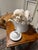 Celestial Meets the Sea Shell Encrusted Tea Pot-Coastal Art Sculpture For Sale In Chicago - Image 6 of 8