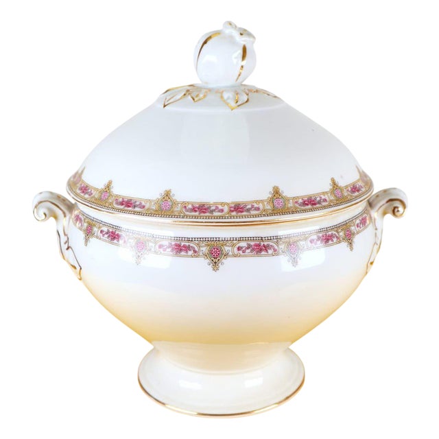 Porcelain Soup Tureen from Ginori For Sale