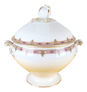 Porcelain Soup Tureen from Ginori