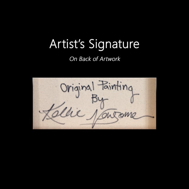 Sweet Oranges - Framed Abstract Expressive Botanical Floral Still Life Ortiginal Artwork by Kellie Newsome For Sale - Image 9 of 9