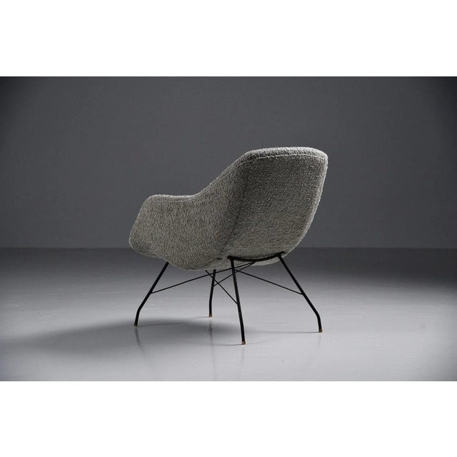1950s Concha Lounge Chair by Carlo Hauner Martin Eisler, Brazil, 1950s For Sale - Image 5 of 10