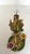 Vintage Italian Metal and Porcelain Rose Wall Lamps from Unbekannt, 1950s, Set of 2 For Sale - Image 6 of 9