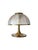 Mushroom Murano blown Glass Table Lamp Fabbian, Italy, 1970s 48 cm H - 47 cm diam. 3 light bulbs Conditions: excellent, as...