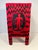 Rick Oginz Signed 1999 Painted Wood Sculptural 6-Drawer Jewelry Cabinet For Sale - Image 4 of 11