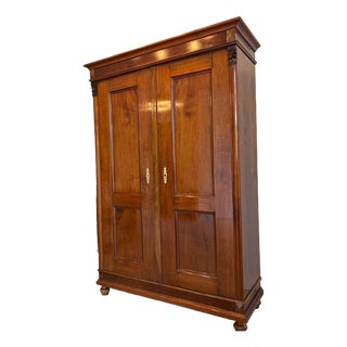 Gründerzeit Wardrobe in Walnut For Sale