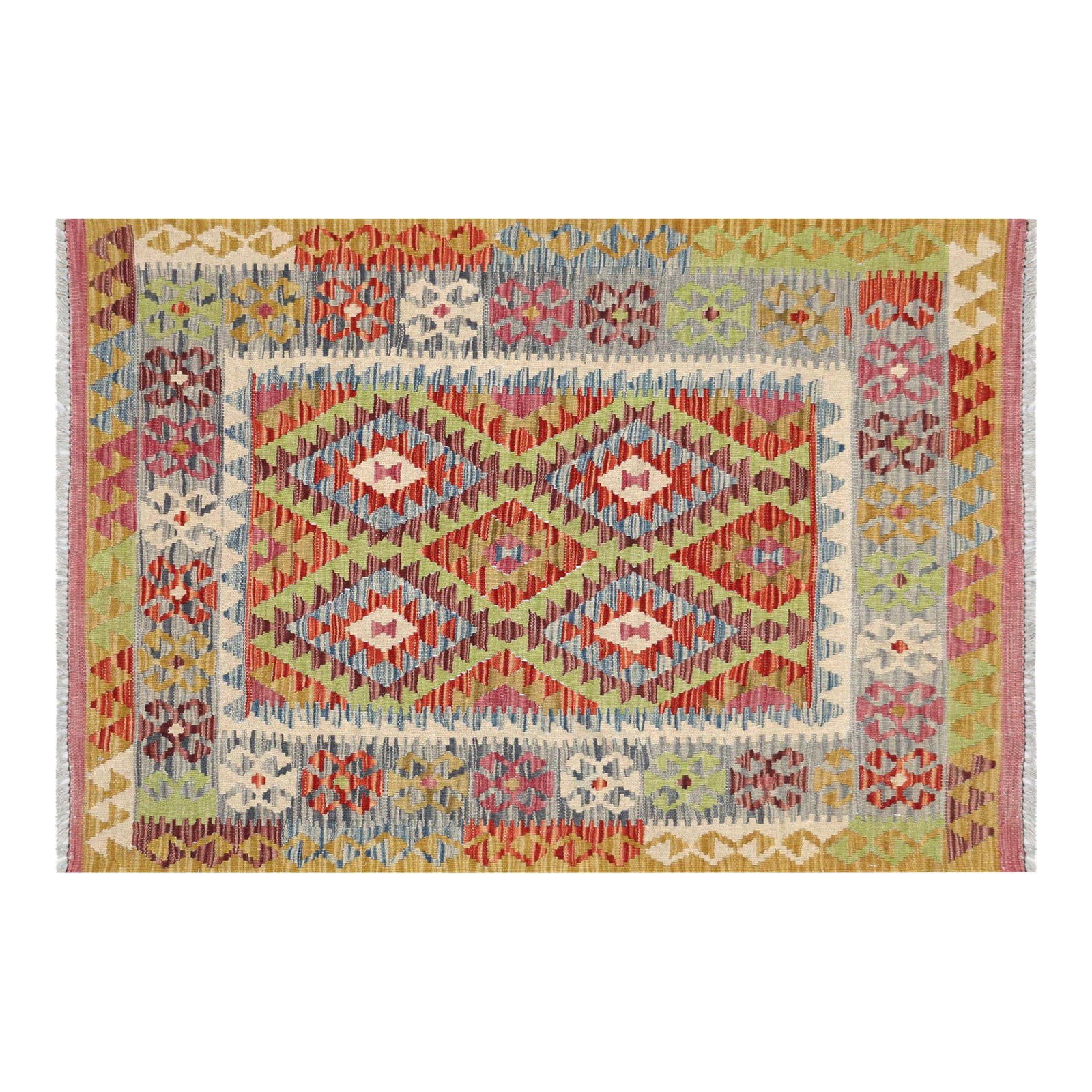 Mini Afghan Maimana Kilim