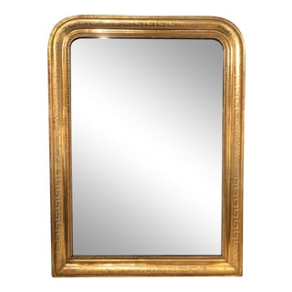 19th Century French Louie Philippe Mantel Mirror For Sale