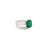 Natural Zambian Emerald 3.44cts & Diamond 0.93cts Ring in 18k gold For Sale - Image 9 of 18