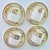 Rococo Rococo Belle Époque Gilded Floral Demitasse Coffee Service from Limoges and De Meuldre Coche, 1890s, Set of 8 For Sale - Image 3 of 12
