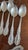 Antique Holmes & Edwards Silverplate Spoons,,Nassau/Fleur-De-Lis Pattern, Mono S Ornate 11 Pcs For Sale - Image 9 of 15