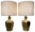 Mid-Century Modern Bronze Table Lamps, Set of 2 For Sale