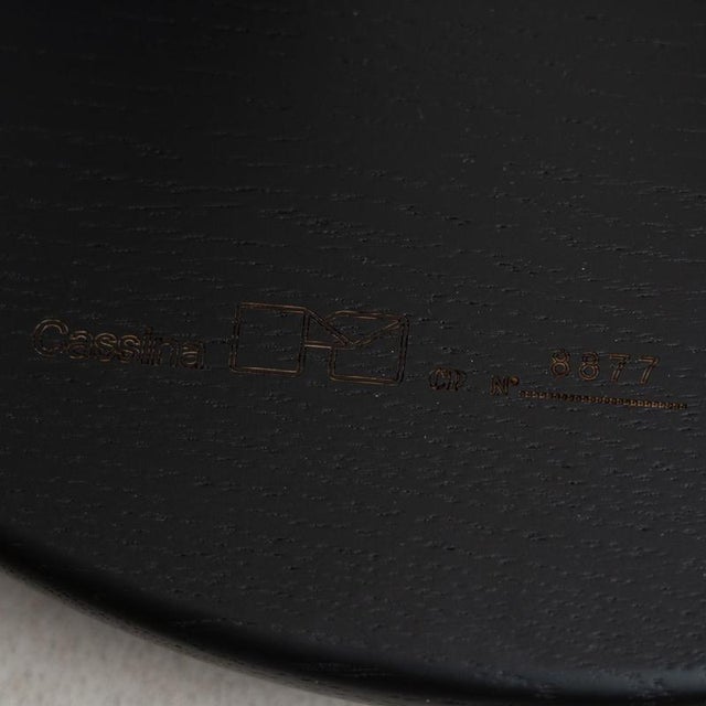 Meribel Black Stool by Charlotte Perriand for Cassina For Sale - Image 11 of 12