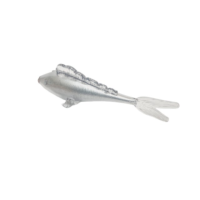 Glass Fish Figurine, Czechoslovakia, 1960s For Sale - Image 15 of 15